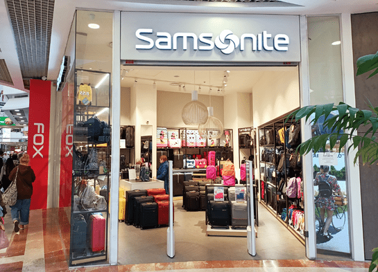 סמסונייט תל אביב עזריאלי קומה שנייה