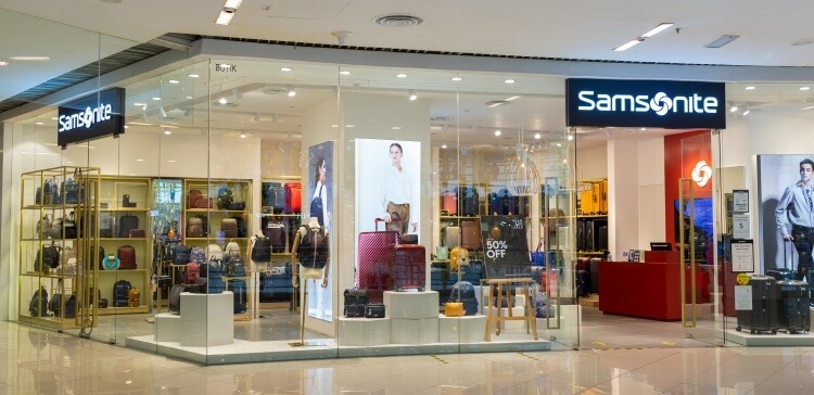 Samsonite עזריאלי תל אביב